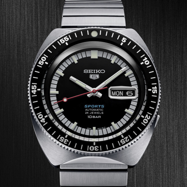 Seiko 5 Sports : recréation en édition spéciale et limitée de la première montre de 1968 Seiko 5 Sports : recréation en édition spéciale et limitée de la première montre de 1968