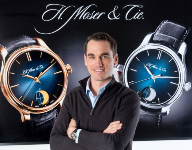 Edouard Meylan, PDG de H. Moser & Cie Edouard Meylan, PDG de H. Moser & Cie