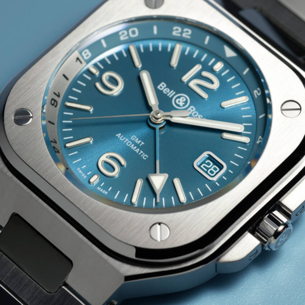 Bell & Ross BR 05 GMT "sky blue" Bell & Ross BR 05 GMT "sky blue"