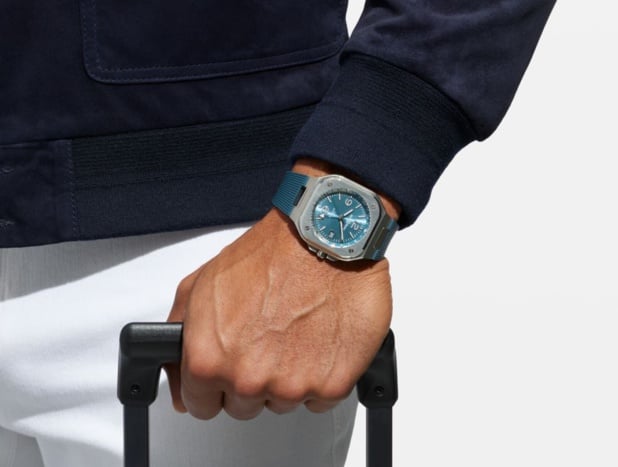Bell & Ross BR 05 GMT "sky blue" Bell & Ross BR 05 GMT "sky blue"