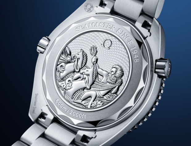 Planet Ocean 600M Summer Blue : grand bleu en 39,5 mm Planet Ocean 600M Summer Blue : grand bleu en 39,5 mm