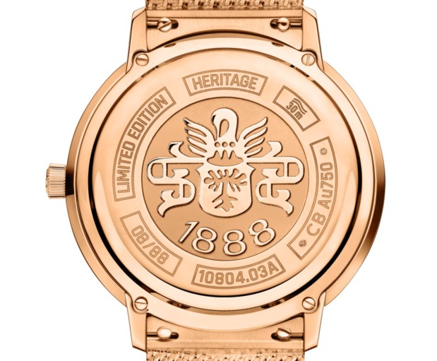 Carl F. Bucherer : du pur vintage avec l'Heritage Chronometer Celebration au poignet