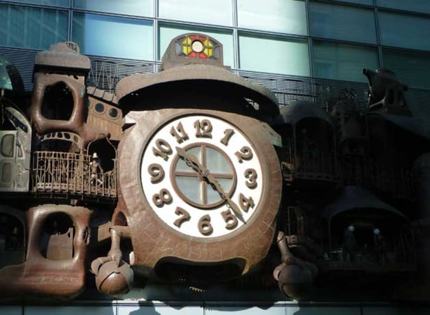 Horloge de Miyazaki à Shiodome Horloge de Miyazaki à Shiodome