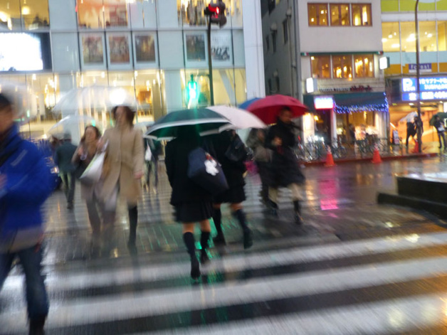 Tokyo, Shinjuku sous la pluie