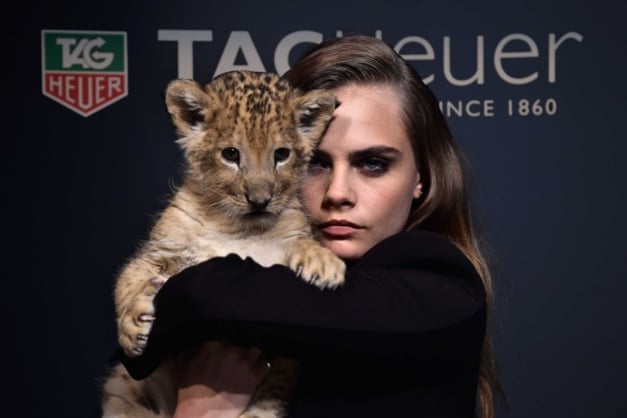 Cara Delevingne pour TAG Heuer Cara Delevingne pour TAG Heuer