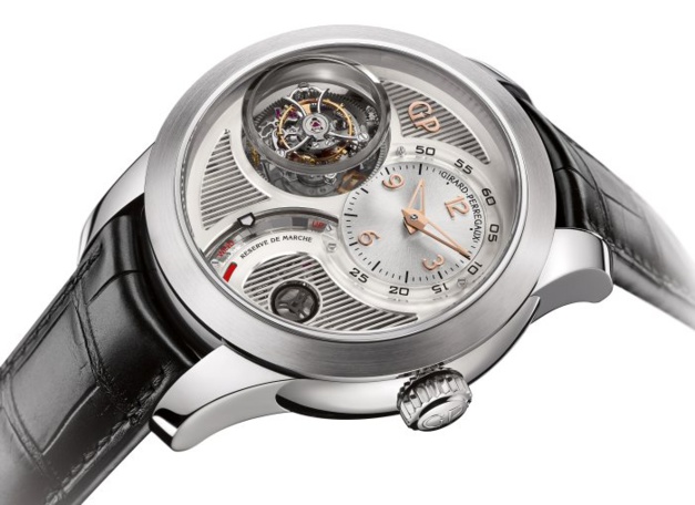 Girard-Perregaux Tourbillon Tri-axial : version or gris Girard-Perregaux Tourbillon Tri-axial : version or gris