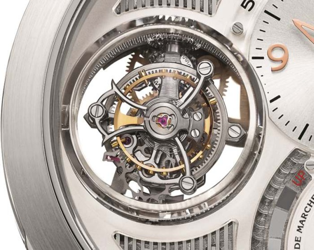 Girard-Perregaux Tourbillon Tri-axial : version or gris Girard-Perregaux Tourbillon Tri-axial : version or gris