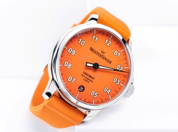 MeisterSinger Unomat : orange mécanique MeisterSinger Unomat : orange mécanique