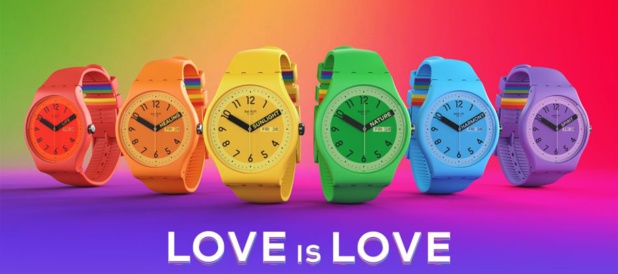 La marque Swatch poursuit la Malaisie pour la saisie de montres aux couleurs LGBT