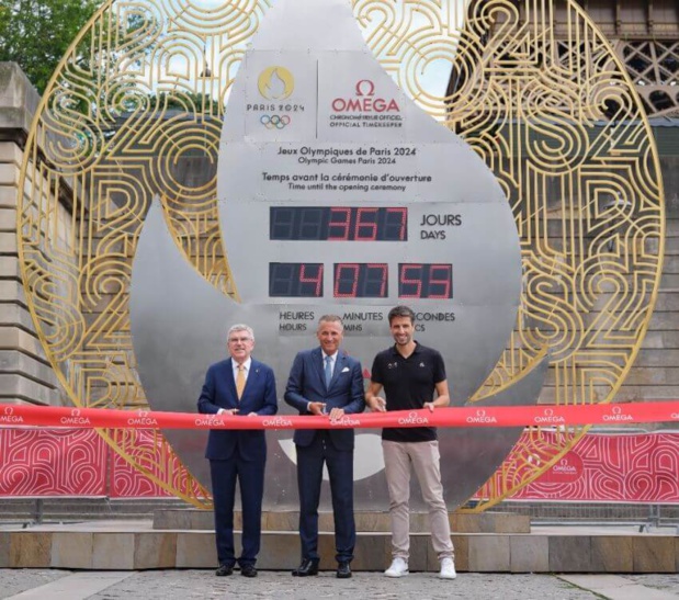Omega lance le compte à rebours des Jeux Olympiques de Paris 2024 Omega lance le compte à rebours des Jeux Olympiques de Paris 2024