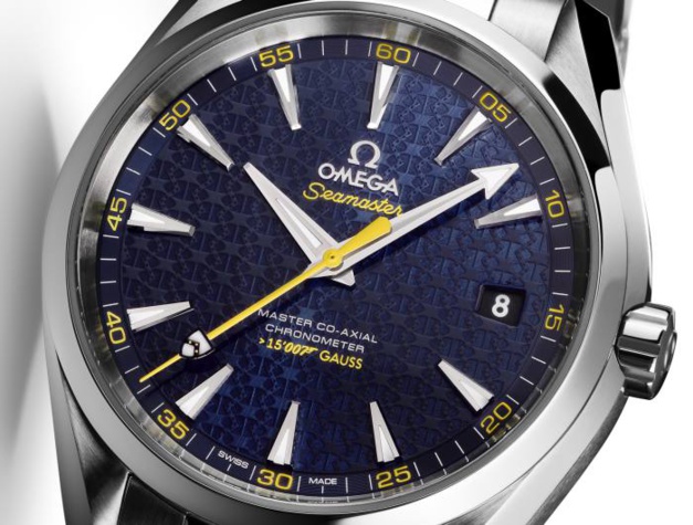 Omega Seamaster Aqua Terra 150 m : série limitée James Bond pour la sortie de Spectre Omega Seamaster Aqua Terra 150 m : série limitée James Bond pour la sortie de Spectre