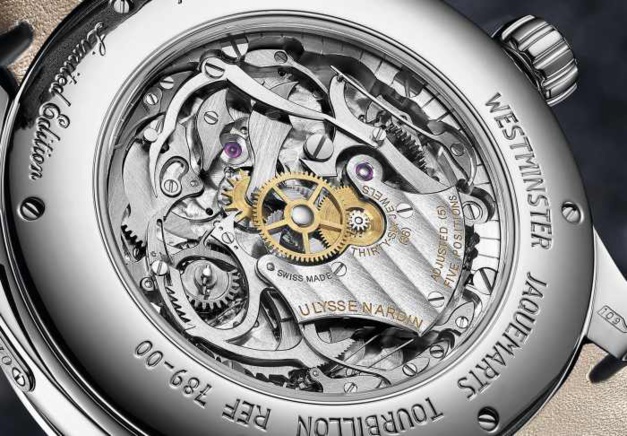 Ulysse Nardin Répétition Minutes Hannibal Westminster Carillon Tourbillon Jaquemarts