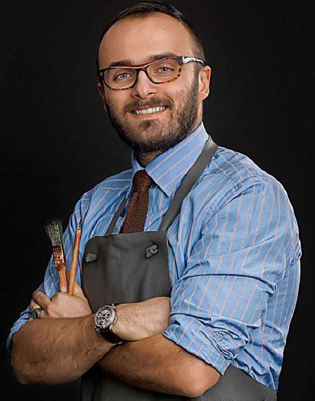 Geoffrey Vanhé avec une Pierre DeRoche au poignet Geoffrey Vanhé avec une Pierre DeRoche au poignet