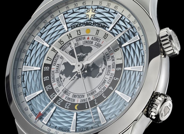 Edouard Koehn World Heritage : un splendide cadran bleu guilloché en édition limitée