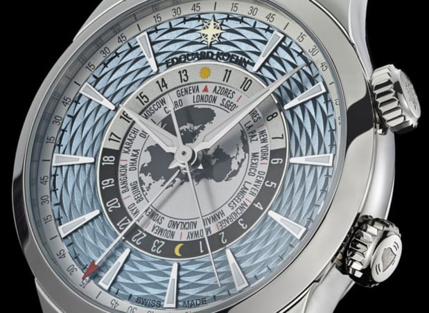 Edouard Koehn World Heritage : un splendide cadran bleu guilloché en édition limitée Edouard Koehn World Heritage : un splendide cadran bleu guilloché en édition limitée