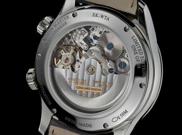 Edouard Koehn World Heritage : un splendide cadran bleu guilloché en édition limitée Edouard Koehn World Heritage : un splendide cadran bleu guilloché en édition limitée