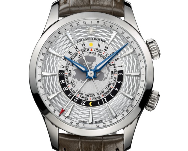 Edouard Koehn World Heritage : un splendide cadran bleu guilloché en édition limitée