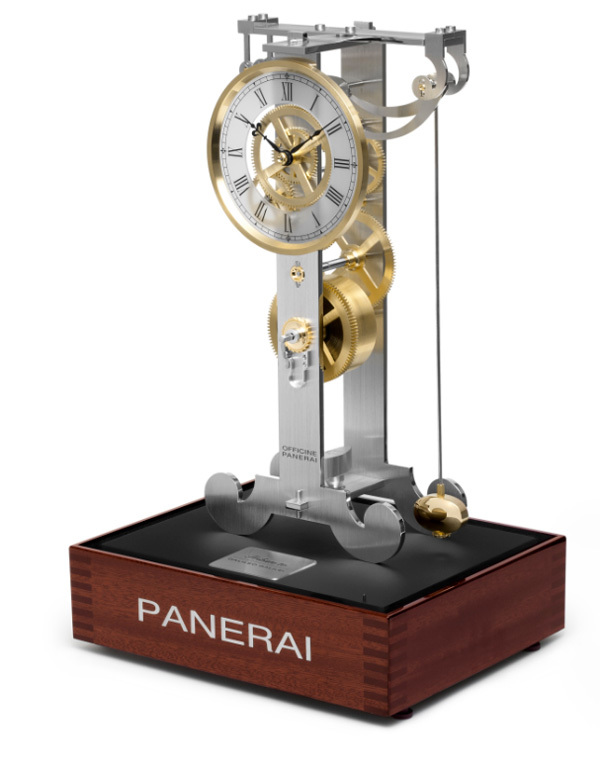 Panerai : la pendule de Galilée, série limitée à 50 exemplaires, exclusivité boutique Panerai : la pendule de Galilée, série limitée à 50 exemplaires, exclusivité boutique
