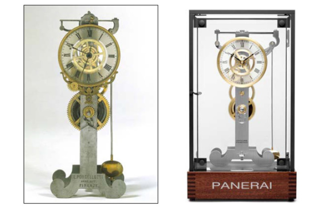 Panerai : la pendule de Galilée, série limitée à 50 exemplaires, exclusivité boutique Panerai : la pendule de Galilée, série limitée à 50 exemplaires, exclusivité boutique