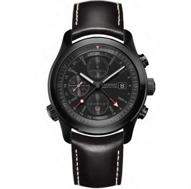 Bremont Kingsman : série limitée acier DLC noir Bremont Kingsman : série limitée acier DLC noir