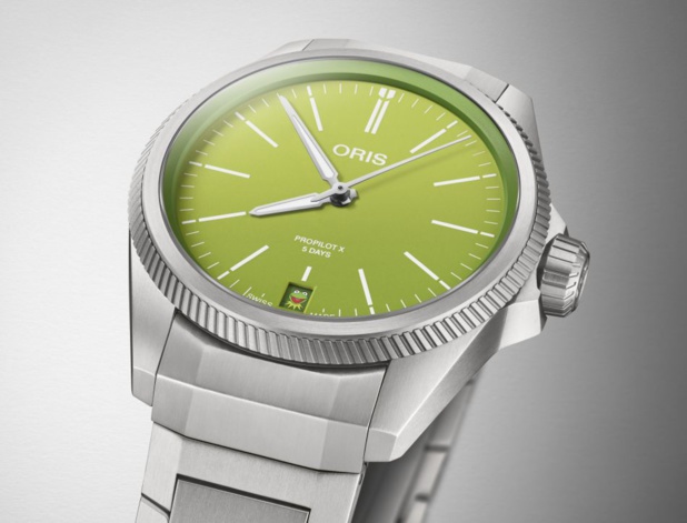 Oris Propilot X Kermit La Grenouille : la joie de lire l'heure Oris Propilot X Kermit La Grenouille : la joie de lire l'heure