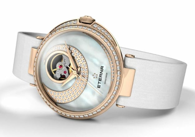 Eterna Grace Open Art : quand la montre se fait bijou... Eterna Grace Open Art : quand la montre se fait bijou...