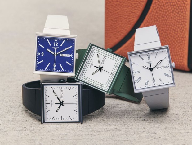 Swatch Bioceramic What if ? : quand la seconde montre passe au carré Swatch Bioceramic What if ? : quand la seconde montre passe au carré