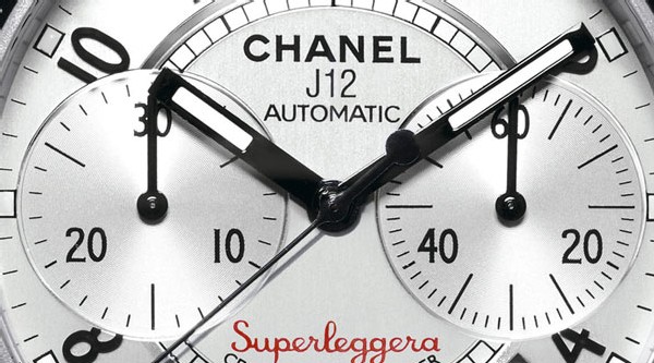 Chanel Chrono J12 Superleggera en céramique noire Chanel Chrono J12 Superleggera en céramique noire