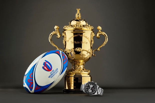 Tudor : chronométreur officiel de la Coupe du Monde de Rugby 2023 en France