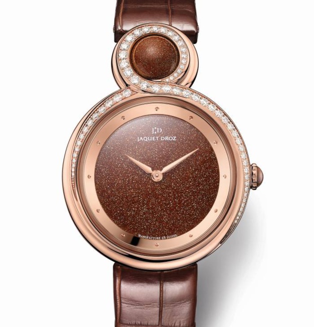 Jaquet Droz Sunstone : aventurine astrale Jaquet Droz Sunstone : aventurine astrale