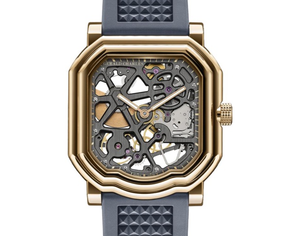 Gerald Charles Maestro Squelette en or rose : Genta, forcément très Genta Gerald Charles Maestro Squelette en or rose : Genta, forcément très Genta