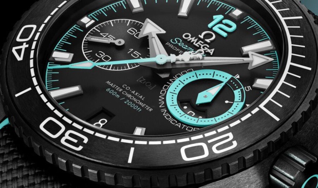 Omega Seamaster ETNZ : un splendide chrono entièrement en céramique noire ! Omega Seamaster ETNZ : un splendide chrono entièrement en céramique noire !