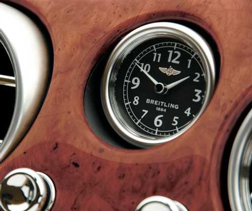Breitling relooke l'horloge de bord de la Continental GT Speed de Bentley