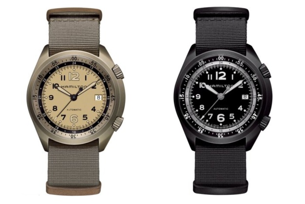 Les 70's de retour chez Hamilton avec la Pioneer Pilot, une montre de pilote super-light