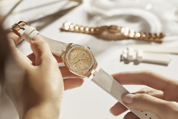 Vacheron Constantin : une Overseas qui fait la part belle à l'or rose Vacheron Constantin : une Overseas qui fait la part belle à l'or rose
