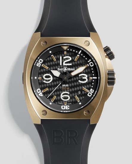 L’Instrument BR 02 de Bell and Ross montre en gamme et se pare d’or rose…