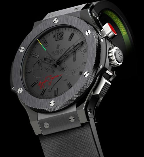 Hublot Big Bang rattrapante Ayrton Senna Hublot Big Bang rattrapante Ayrton Senna
