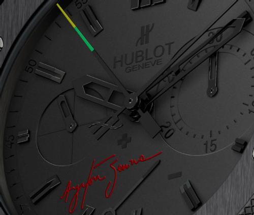 Hublot Big Bang rattrapante Ayrton Senna Hublot Big Bang rattrapante Ayrton Senna