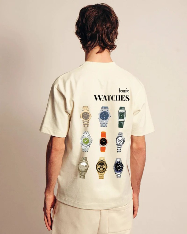 Verlan : des t-shirts en éditions numérotées en hommage à vos montres préférées
