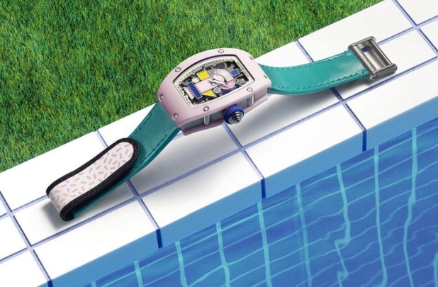 Richard Mille RM 07-01 : très jolie collection en céramiques de couleurs en hommage au groupe Memphis Richard Mille RM 07-01 : très jolie collection en céramiques de couleurs en hommage au groupe Memphis