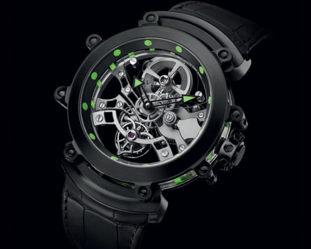 Bulgari Tourbillon Saphir Ultranero Bulgari Tourbillon Saphir Ultranero