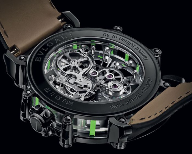 Bulgari Tourbillon Saphir Ultranero Bulgari Tourbillon Saphir Ultranero