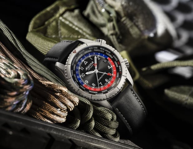 Alpina Startimer Pilot Quartz Wordtimer : l'heure aux quatre coins de la planète Alpina Startimer Pilot Quartz Wordtimer : l'heure aux quatre coins de la planète