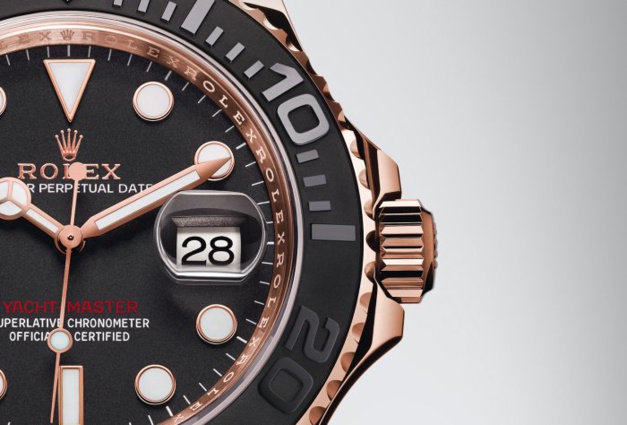 Rolex Yacht-Master : nouvelle déclinaison en or rose et... élastomère ! Rolex Yacht-Master : nouvelle déclinaison en or rose et... élastomère !
