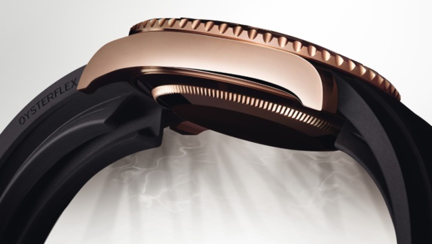 Rolex Yacht-Master : nouvelle déclinaison en or rose et... élastomère ! Rolex Yacht-Master : nouvelle déclinaison en or rose et... élastomère !