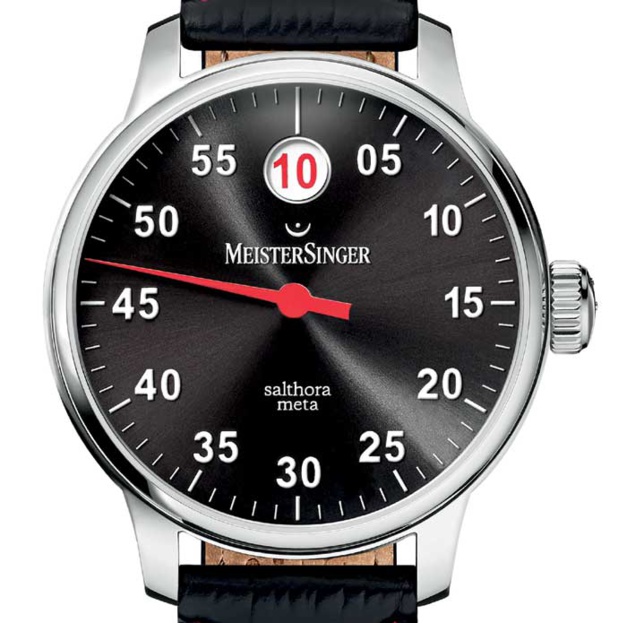 MeisterSinger Salthora Meta : la plus sportive des mono-aiguilles à heure sautante MeisterSinger Salthora Meta : la plus sportive des mono-aiguilles à heure sautante