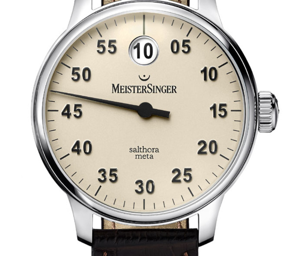 MeisterSinger Salthora Meta : la plus sportive des mono-aiguilles à heure sautante MeisterSinger Salthora Meta : la plus sportive des mono-aiguilles à heure sautante