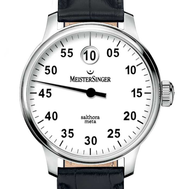 MeisterSinger Salthora Meta : la plus sportive des mono-aiguilles à heure sautante MeisterSinger Salthora Meta : la plus sportive des mono-aiguilles à heure sautante