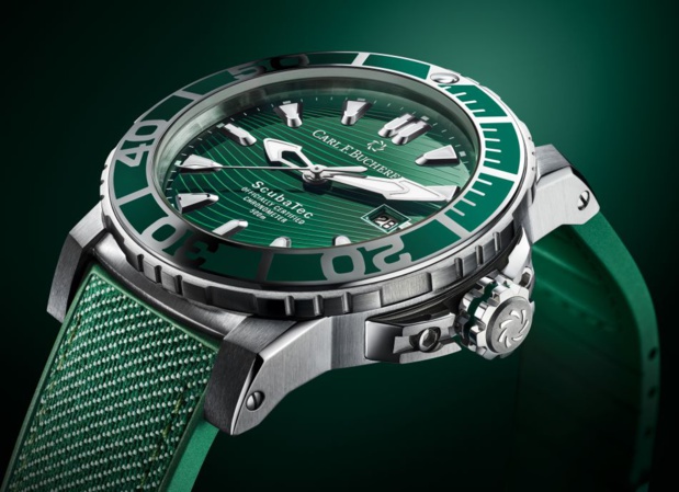 Carl F. Bucherer Patravi Scubatec Verde : toujours pour aider à la sauvegarde des raies manta Carl F. Bucherer Patravi Scubatec Verde : toujours pour aider à la sauvegarde des raies manta