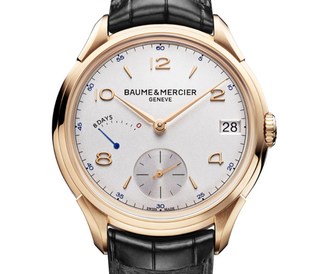 Baume et Mercier Clifton 8 jours de Réserve de marche : 185 ans d'expertise horlogère Baume et Mercier Clifton 8 jours de Réserve de marche : 185 ans d'expertise horlogère